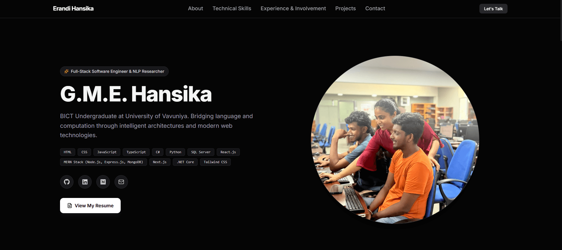 Erandi Hansika Portfolio